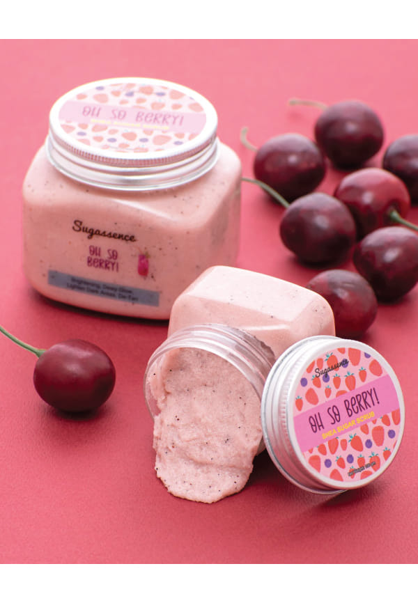 Oh So Berry! - Shea Sugar Scrub for Dark Areas, Dullness, Tanned Skin – thumbnail 2