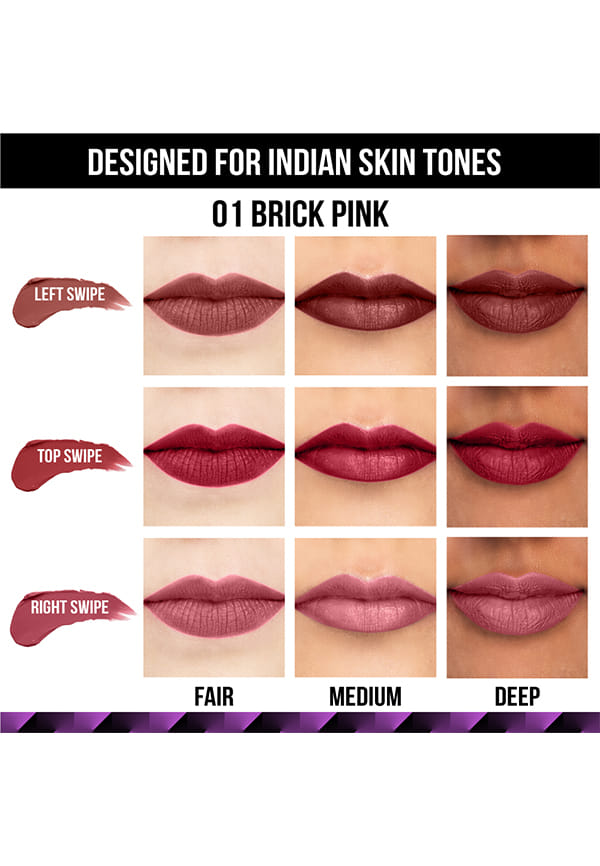 9to9 Love Tri-Angle 3 in 1 Lipstick | Size: 3.8 gm | Shades: 01