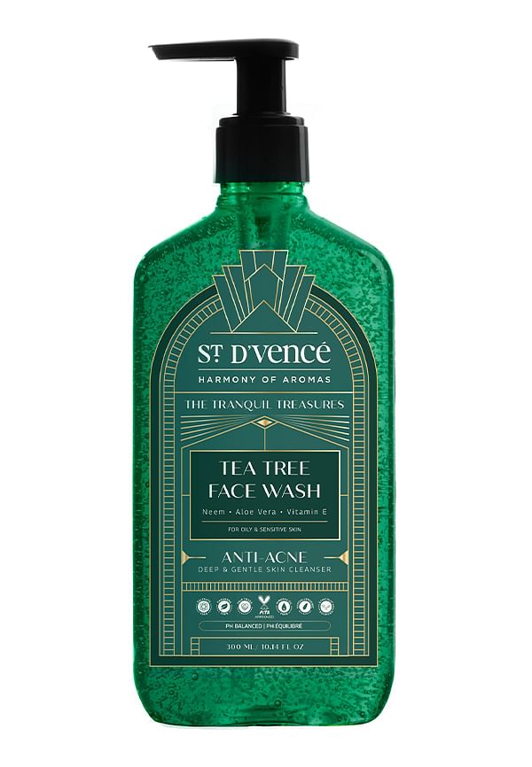 Tea Tree Oil Body Wash with Eucalyptus Oil and Peppermint Oil