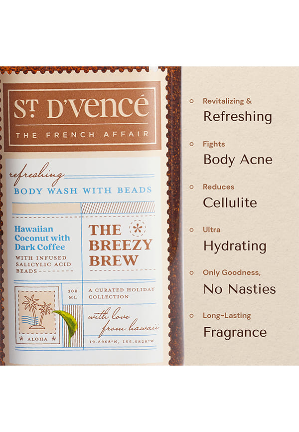 The Breezy Brew Body Wash with Salicylic Acid Beads – thumbnail 3