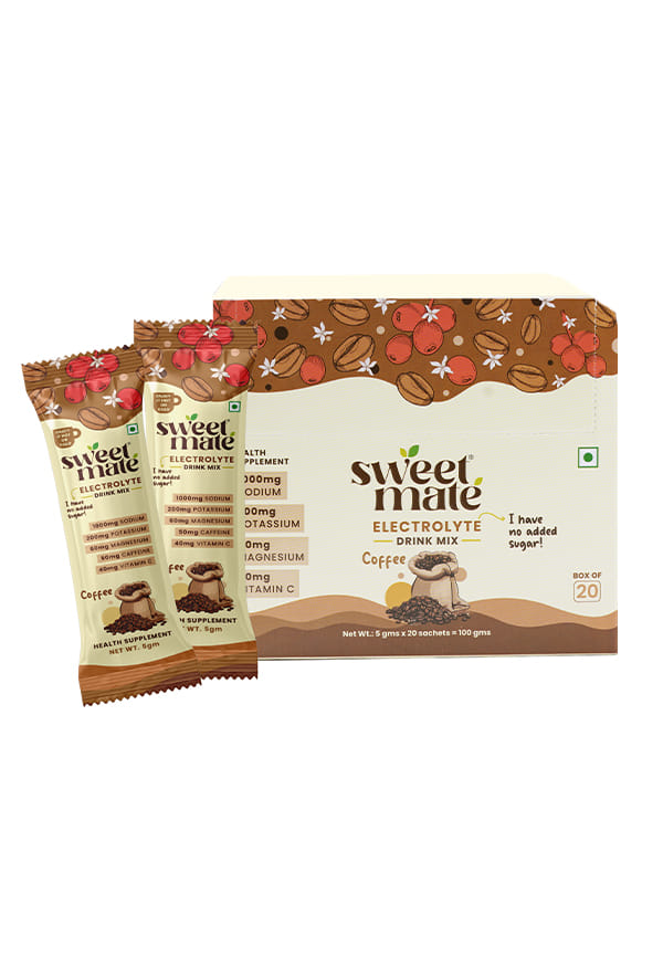 Sugar-Free Coffee Electrolyte Drink Mix