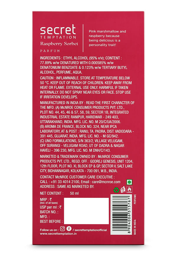 Raspberry Sorbet Perfume – thumbnail 8