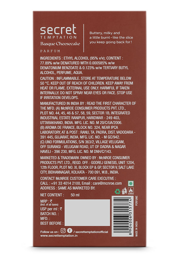 Basque Cheesecake Perfume – thumbnail 8