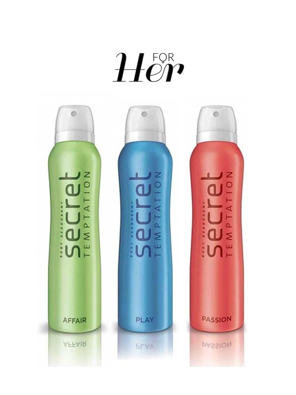 Affair, Play and Passion Deodorant for Women - Combo Affair, Play and Passion Deodorant for Women - Combo