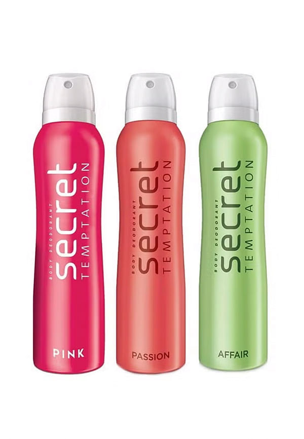 Affair, Passion and Pink Deodorant Combo for Women