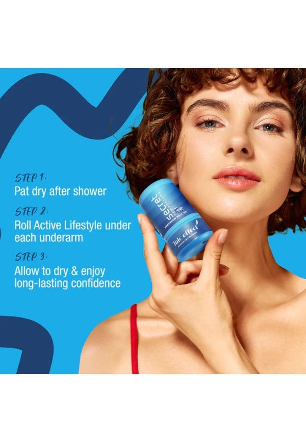 Talc Effect Roll-on for Women, Pack of 3 (50ml each) – thumbnail 3