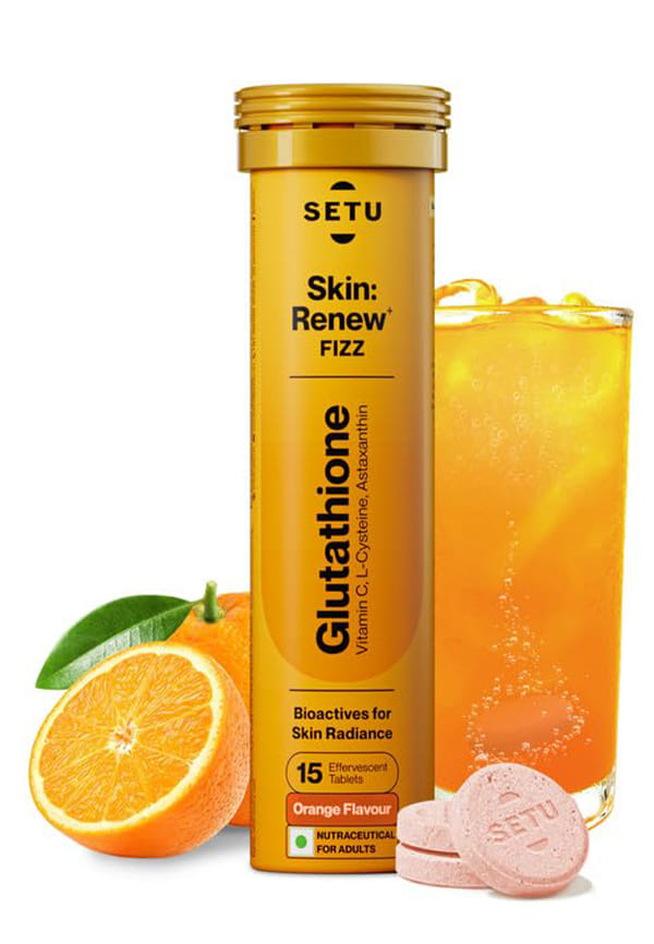 how much glutathione per day to whiten skin SETU Skin Renew Glutathione 500mg Tablets with Vitamin C | Orange Flavour  Price in India - Buy SETU Skin Renew Glutathione 500mg Tablets with Vitamin  C main image 1