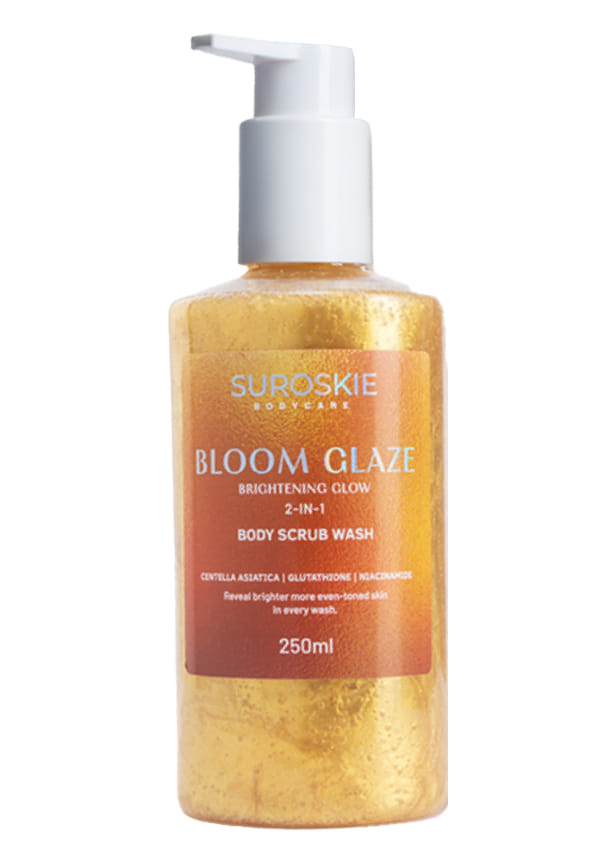 Bloom Glaze Brightening Glow 2-in-1 Body Scrub Wash