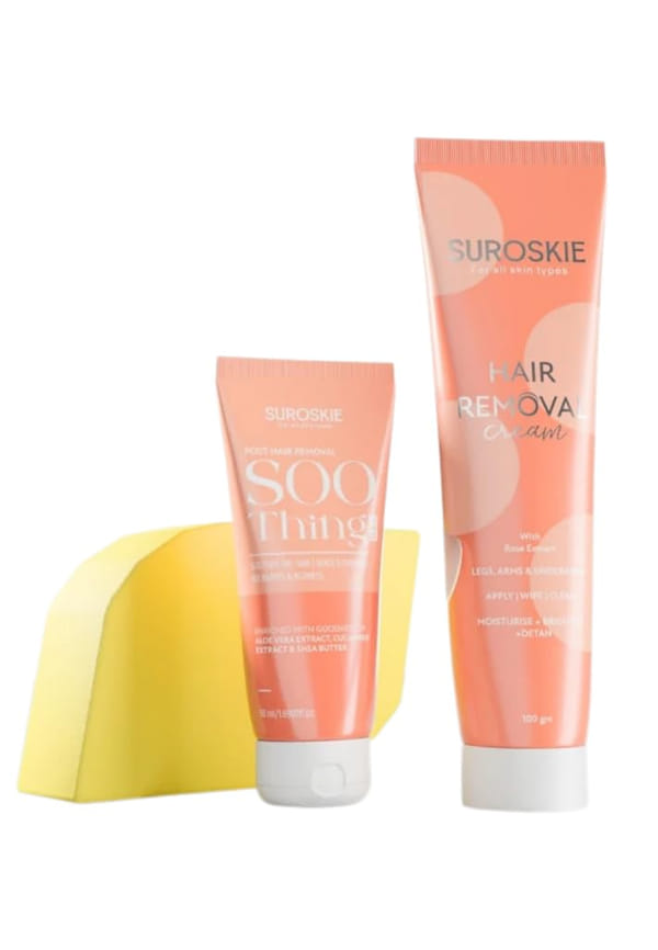 Hair Removal Kit (Hair Removal Cream + Soothing Gel)