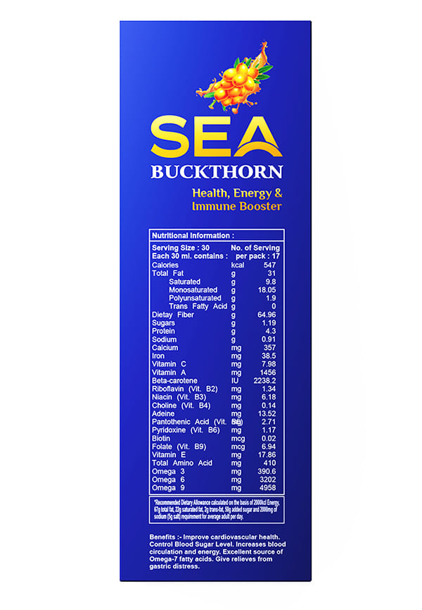 Pure Himalyan Sea Buckthorn Juice – thumbnail 2