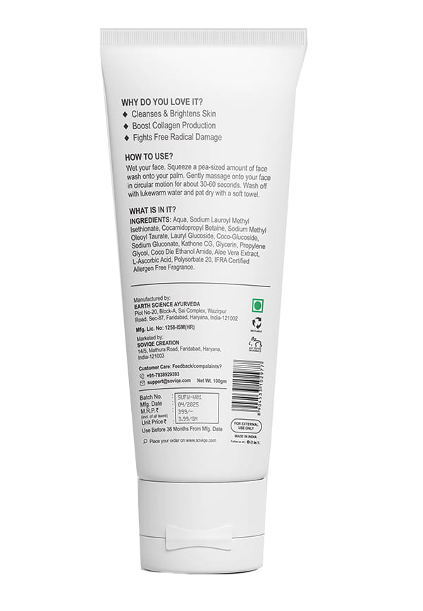 Face Wash | Vitamin- C+E Rich Super Bright – thumbnail 2