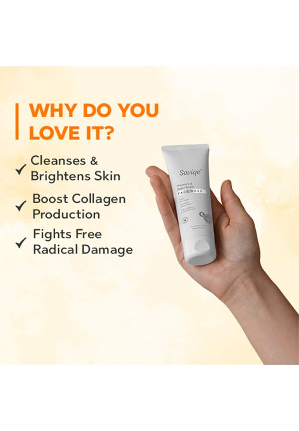 Face Wash | Vitamin- C+E Rich Super Bright – thumbnail 4