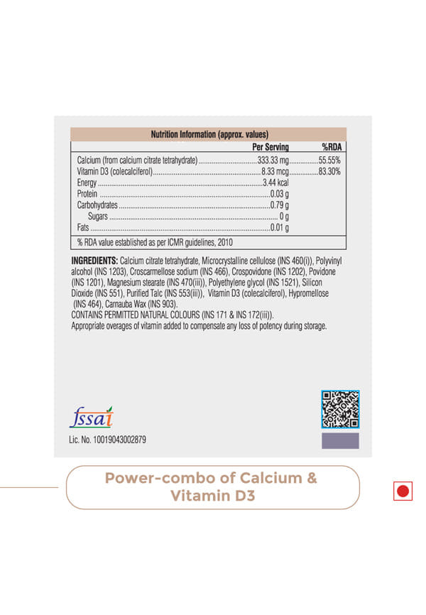 Ultiboost Calcium + Vitamin D Supplement – thumbnail 2