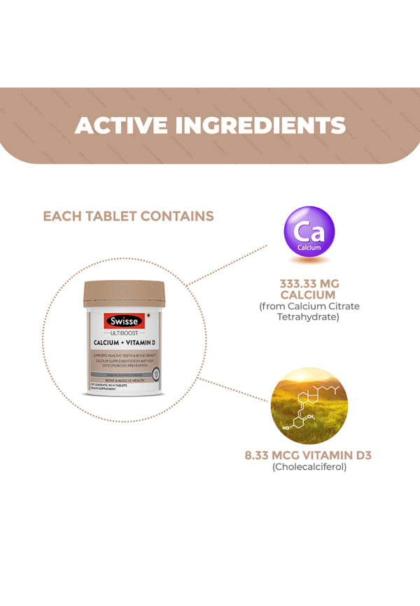 Ultiboost Calcium + Vitamin D Supplement – thumbnail 3