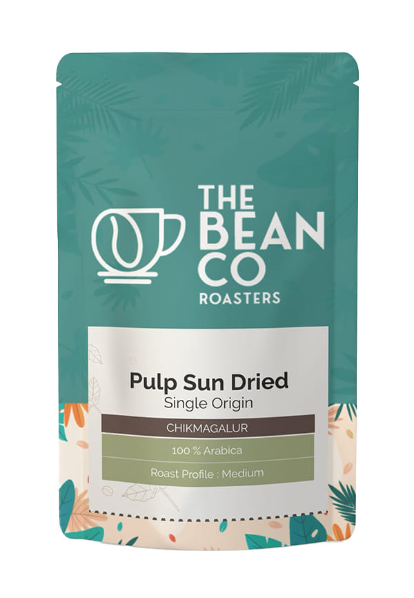 Pulp Sundried Coffee Beans Medium Roast 100% Arabica - Aeropress