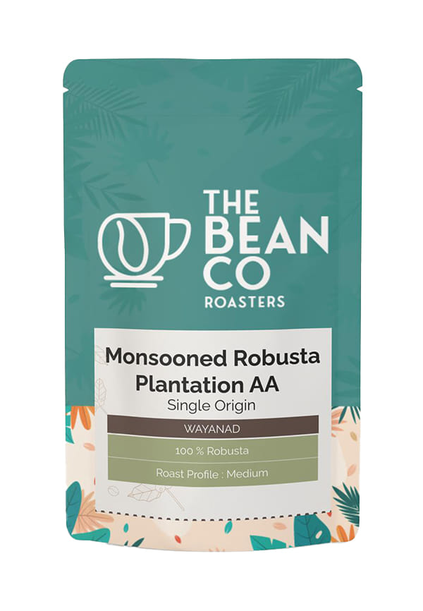 Plantation AA Monsooned Robusta Coffee Beans - GI-Tagged - Espresso