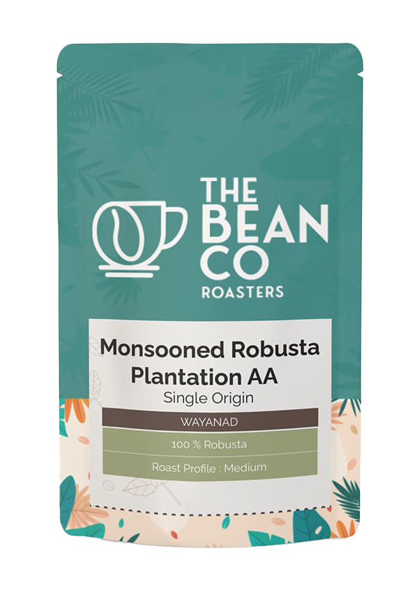 Plantation AA Monsooned Robusta Coffee Beans - GI-Tagged - Espresso
