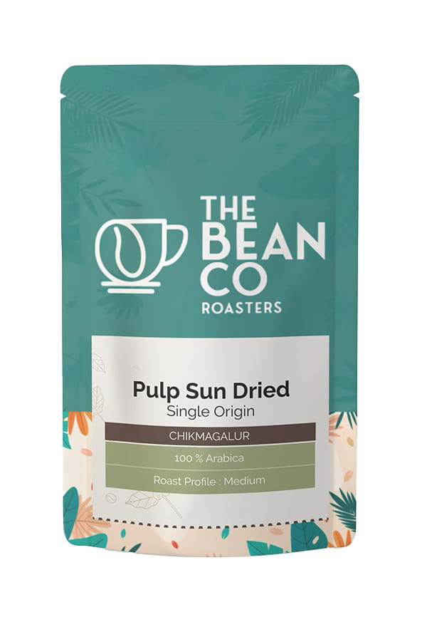 Pulp Sundried Coffee Beans Medium Roast 100% Arabica - Espresso