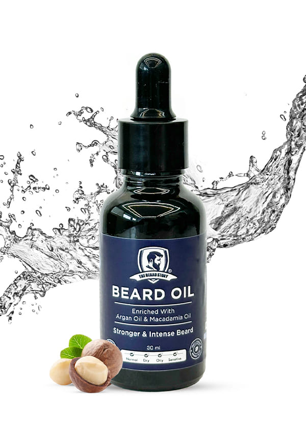Beard Oil For Stronger Intense Beard & Moustache