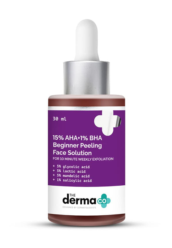 15% AHA + 1% BHA Beginner Face Peeling Solution