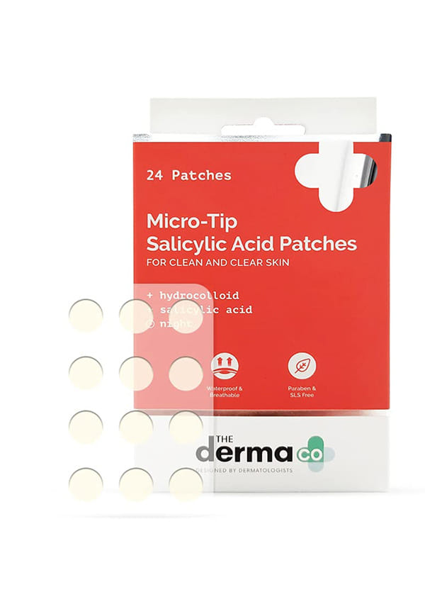 Micro-Tip Salicylic Acid Patches with Hydrocolloid