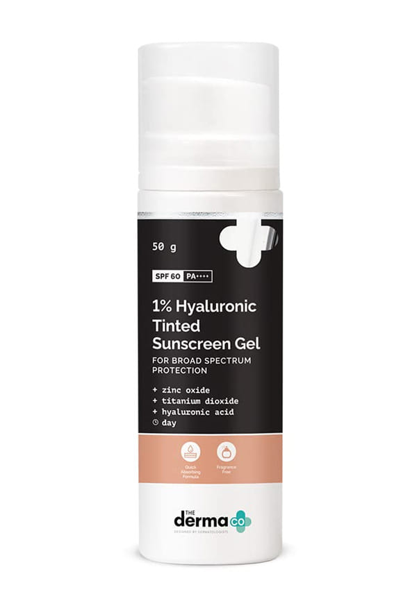 1% Hyaluronic Tinted Sunscreen SPF 60 Gel, PA++++