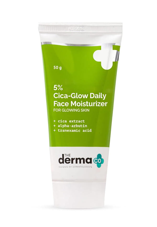 5% Cica-Glow Daily Face Moisturizer with Alpha Arbutin & Tranexamic Acid