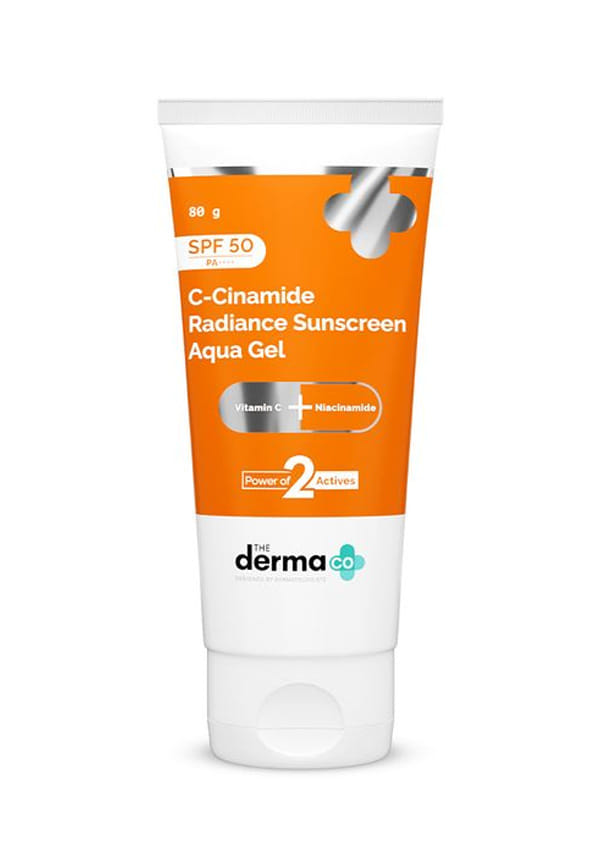 C-Cinamide Sunscreen Aqua Gel SPF 50 PA++++ | Vitamin C & Niacinamide