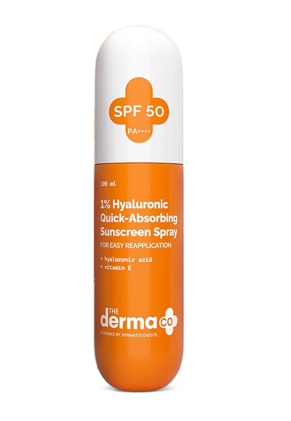 1% Hyaluronic Sunscreen Spray | Hyaluronic Acid & Vitamin E | SPF 50 & PA++++