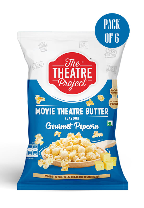 GOURMET MOVIE THEATRE BUTTER POPCORN