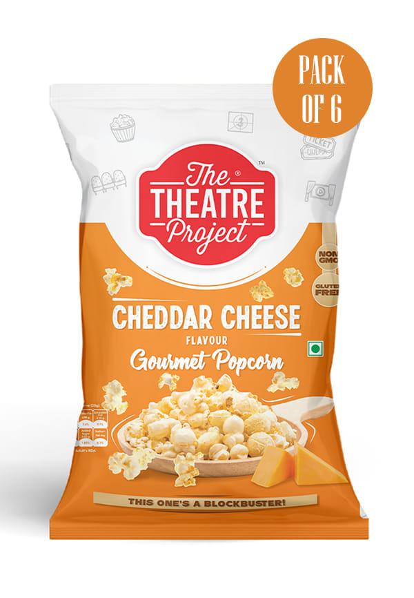 GOURMET CHEDDAR CHEESE POPCORN