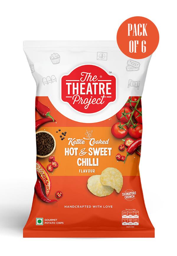 KETTLE COOKED CHIPS- HOT & SWEET CHILLI