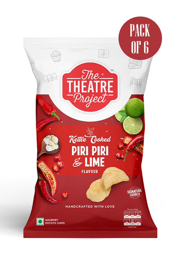 KETTLE COOKED CHIPS- PIRI PIRI LIME