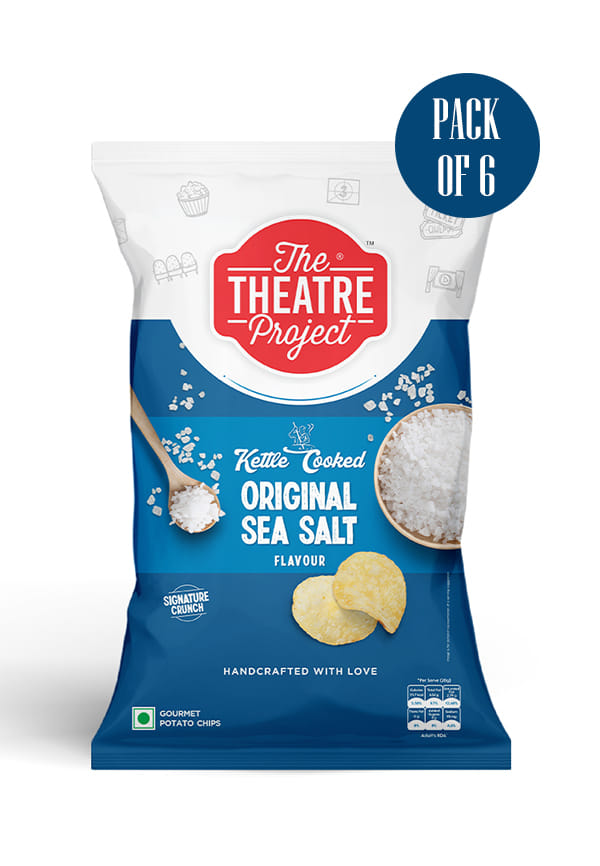KETTLE COOKED CHIPS- ORIGINAL SEA SALT