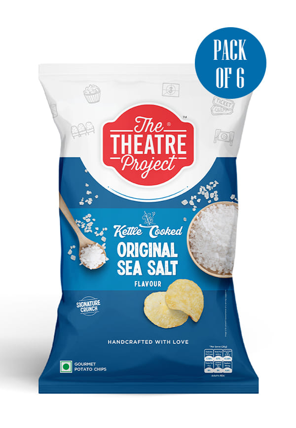 KETTLE COOKED CHIPS- ORIGINAL SEA SALT