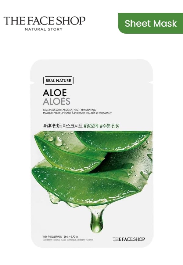 Real Nature Aloe Face Mask Real Nature Aloe Face Mask
