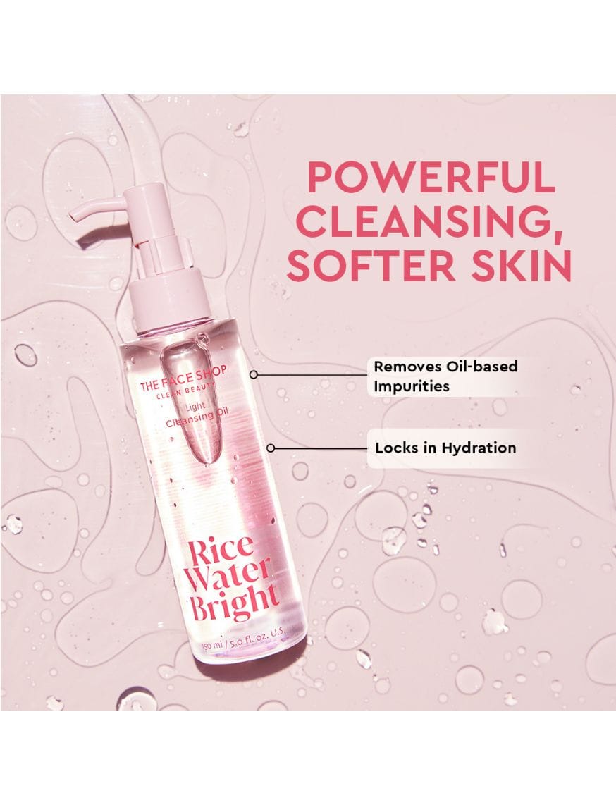Rice Water Bright Light Makeup Remover Cleansing Oil – thumbnail 3