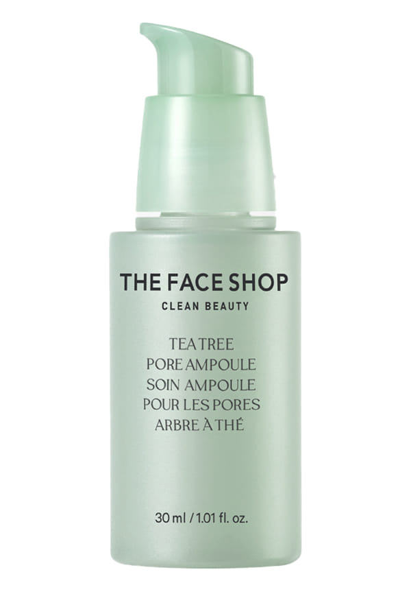 Tea Tree Pore Ampoule With AHA, Ip- BHA, PHA & Hyaluronic Acid,
