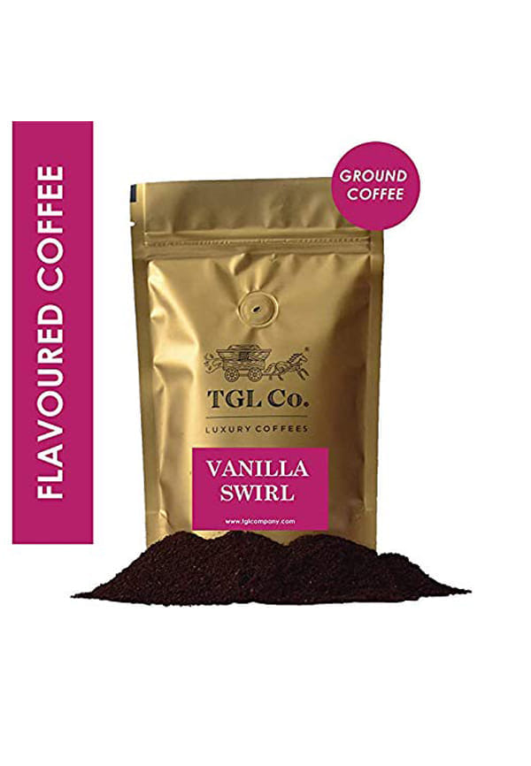Vanilla Swirl Flavoured Coffee Coarse Ground Coffee Vanilla Swirl Flavoured Coffee Coarse Ground Coffee