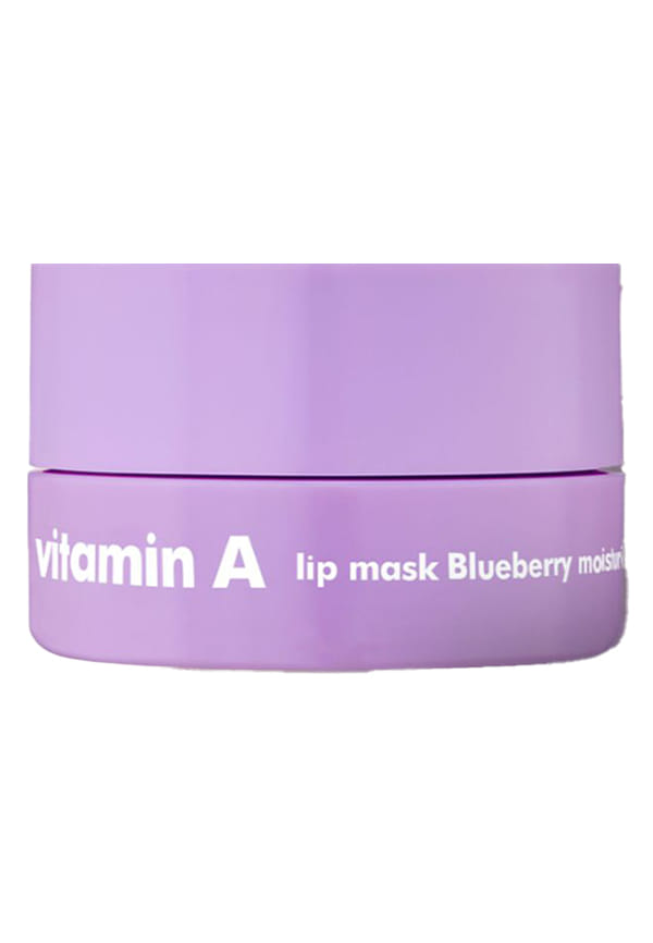 Vitamin A Lip Mask With Blueberry Extracts, Shea Butter
