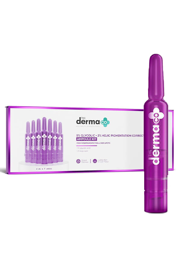 5% Glycolic + 2% Kojic Pigmentation Corrector Ampoule Kit