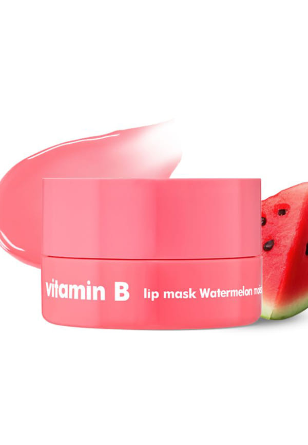 Vitamin B Tinted Overnight Lip Balm With Watermelon, Shea Butter