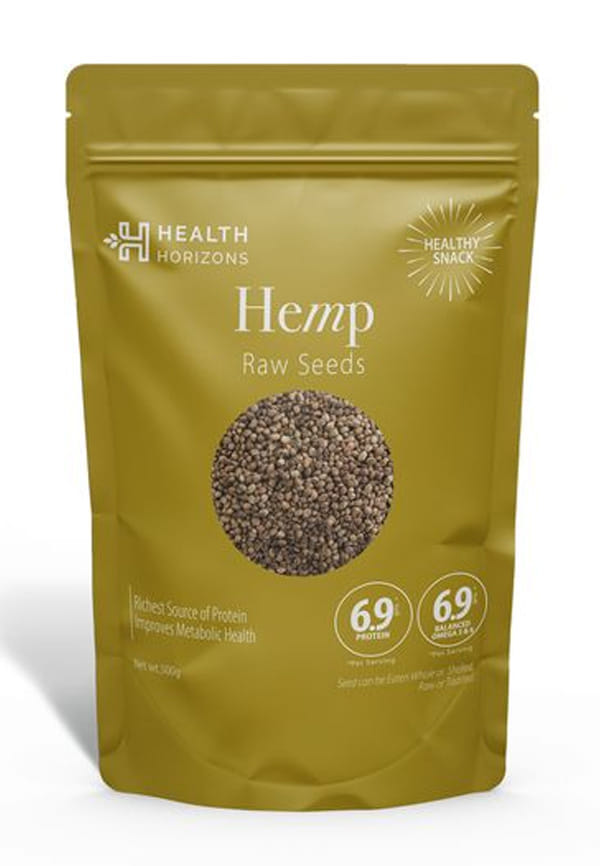 Raw Hemp Seeds with Fatty Acids