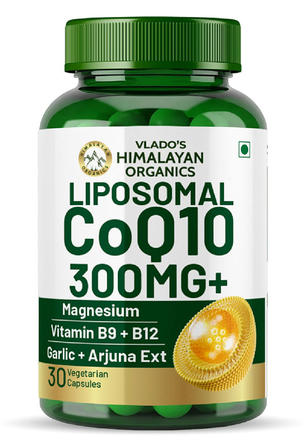 Liposomal Coenzyme Q10 | CoQ10 Supplement 300mg+