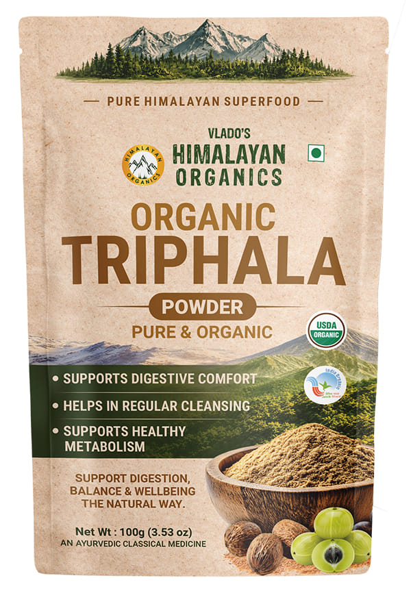 Triphala Powder | Triphala Churna For Gut, Immune & Intestinal Health | Colon & Digestion, For Balanced Bowel & Gut Health, Contains Bioactives and Antioxidants, GMP & NPOP Certified Organic I Helps Relieve Constipation | Herbal Supplement | Quick Acidity & Gas Relief Triphala Powder | Triphala Churna For Gut, Immune & Intestinal Health | Colon & Digestion, For Balanced Bowel & Gut Health, Contains Bioactives and Antioxidants, GMP & NPOP Certified Organic I Helps Relieve Constipation | Herbal Supplement | Quick Acidity & Gas Relief