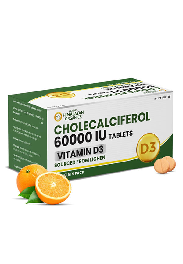Vitamin D3 60000 IU Tablets