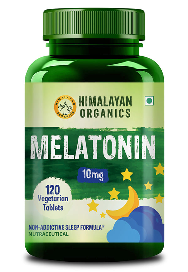 Vlado's Himalayan Organics Melatonin 10Mg (Healthy Sleep Cycle) - 120 Tablets