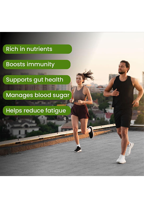 100% Organic Certified Moringa Powder - Natural Superfood with 120+ Nutrients, Antioxidants & Vitamins - Drumstick Leaf powder | Herbal Supplement I for Immunity, Digestion & Energy I Rich In Antioxidant & Protein – thumbnail 5