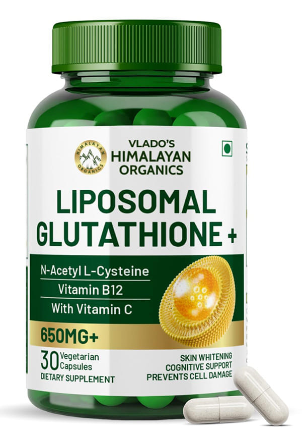 Liposomal Glutathione 650 mg+ Capsules