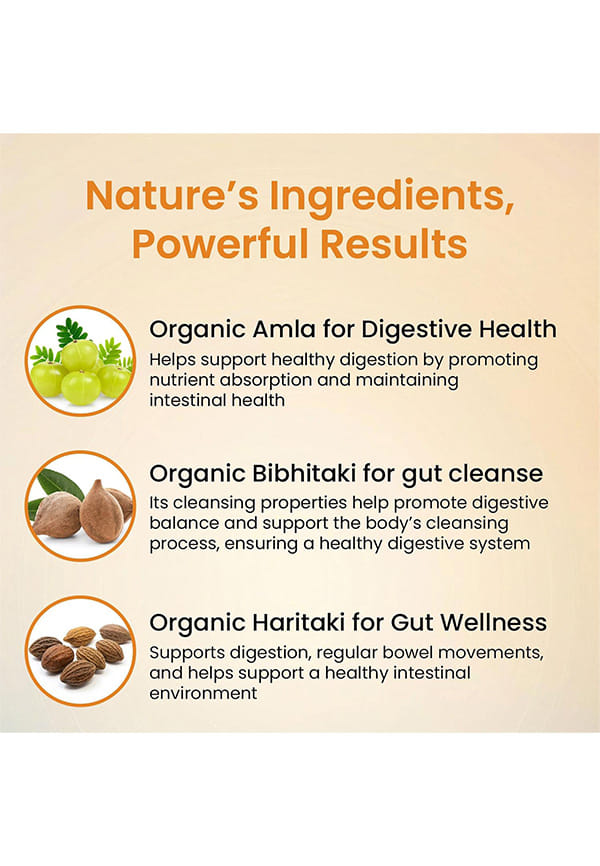 Triphala Tablets 100% Organic – thumbnail 3